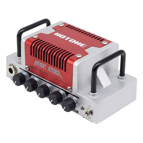 Heart Attack Mini Guitar Amp Head 5 Watt Compact Practice Amp With Mesa Boogie Style Rectifier Tone Gain And Volume Controls