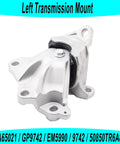 Set Of 3 Engine Motor Mount And Transmission Mount Kit For 2012 Through 2015 Civic 1.8L Coupe And Sedan Replacement Left Transmission Mount