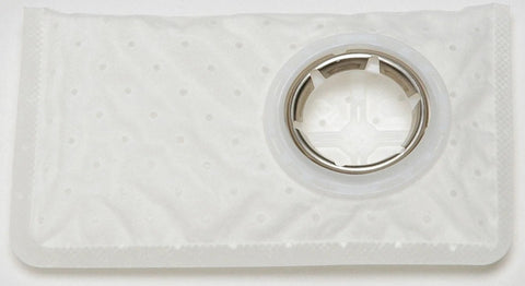 Fuel Pump Strainer For FS0120 Electric Pump Premium OE Quality Filtration Easy Install Replacement Screen, rectangular with round opening.