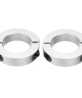 Two Piece Double Split Shaft Collar Clamp On 60Mm Bore, 95Mm Outer Diameter, 22Mm Thick, Aluminum Alloy Set Screw Collar