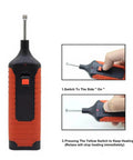 Quick Dry Hardwood Floor Restoration Set For Scratches And Dents, Wax System tool shown with instructions for use