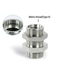 Real Deal Heavy Duty M12 Hydraulic Lock Coupler Adapter For Tough Machinery Jobs Leak Free Steel Construction Built To Handle Rough Conditions Garage Worksites Where You Need Reliable Performance Every Single Day, steel M12 metric thread adapter