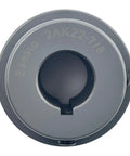 Double Groove V Belt Pulley 2.25 Inch Outside Diameter Cast Iron Sheave For A AX 3L 4L V Belts 7/8 Bore 2AK2278 top view