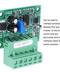 0-5KHz To 0-10V Frequency To Voltage Converter Module Digital To Analog Converter For Pulse Signals, green circuit board