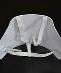 White Pro Grade Fencing Chest Guard Plastron Breast Protector for Foil Epee Saber Lightweight Durable Nylon Plastic Armor