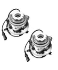 Front Wheel Hub Bearing Assembly Pair For 1998 2000 Ford Ranger 4x4 With 4 Wheel ABS And 1998 1999 Mazda B4000 V6 4L 4WD