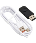 USB cable and adapter for Pro Grade Mechanical Watch Calibrator With Chronograph Recorder And Computer Data Transmission
