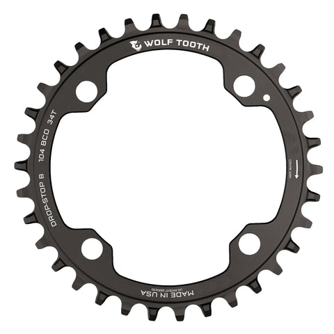 104 BCD 36 Tooth Mountain Bike Chainring For Shimano 12 Speed Hyperglide Plus Drop Stop ST Wide Narrow Aluminum 7075 T6