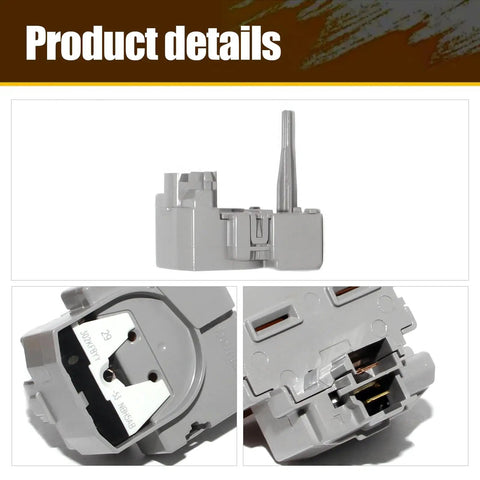 Easy Plug And Play Refrigerator Start Relay And Overload Protector Replacement For Quarter Inch Terminal Models Fits 110 To 120 Volt Refrigerators