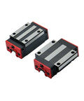 Top Notch High Precision Linear Guide Rail Kit With HGH20CA Rails And HGW20CC Slide Blocks For Smooth Low Friction Motion Super Easy Install No Maintenance Needed For Serious DIY Projects, two 20mm linear blocks
