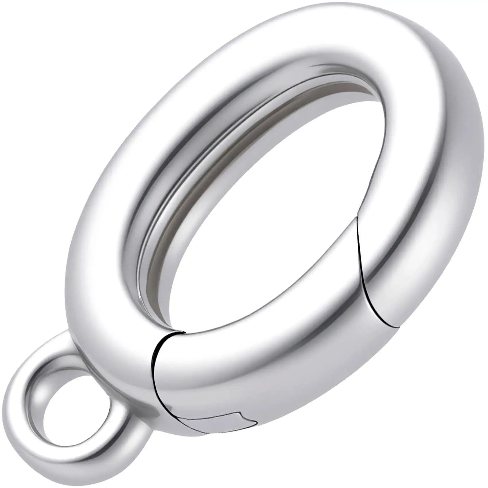 Sterling Silver 925 Clasp 12x7mm Hypoallergenic ✓ Sterling Silver 925 Clasp 12x7mm Hypoallergenic ✓