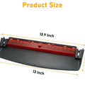 Center High Mount Stop Lamp Assembly For Audi A4 A4 Quattro 2009 2015 And S4 2010 2015 With 18 Red Lamp Bulbs dimensions