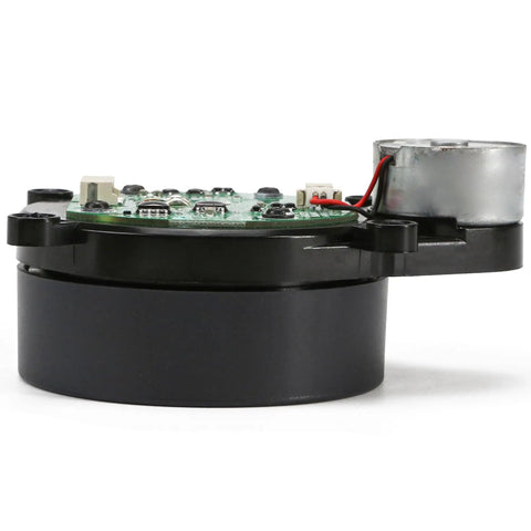 Side view of Plug and Play Laser Distance Sensor Replacement For Roborock Q Revo And P10 Robot Vacuums showing the LDS LiDAR module