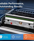 Legit 203Dpi Thermal Printer Printhead Replacement For Datamax H4212 And A4212 Direct Drive Print Engine, close-up view showing features and quality.