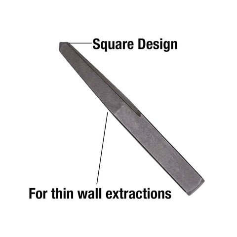 Heavy Duty Square Screw Extractor Set For Pulling Broken Bolts Slick Zero Sweat Design Workhorse Fastener Remover Tool Kit With Five Precision Pieces Anywhere You Need It