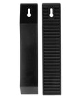 Nonslip Barbell Jack For Easy Plate Changes No Sweat Quick Loading Unloading Weightlifting Gear That Saves Time And Energy Barbell Plate Change Cushion 1 Pair, black silicone wedges, top view.