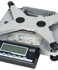 Dead Accurate Bench Scale With Rustproof Steel Platform Ntep Certified Legal For Trade Parcel Shipping Scale 30 Lb Capacity by Zero Point One Lb Precision showing digital readout and sturdy base.