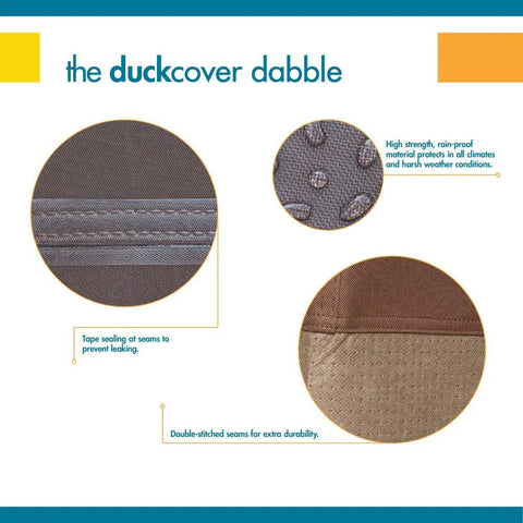 Ultimate Waterproof 34 Inch Round Fire Pit Cover For Outdoor Patios, Fits Pits Up To 34 Inch Diameter And 24 Inch High, detail of seams