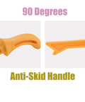 Close-up of Safety Woodworking Push Stick For Table Saws And Router Tables That Keeps Your Hands Safe showing ergonomic design