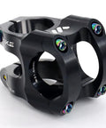 31.8mm Bike Stem 35mm Short 0 Degree Handlebar Stem For MTB BMX Road Bikes Universal Fit One And One Eighth Inch Clamp Black