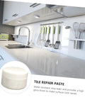 DIY Ceramic Tile Repair Kit Adhesive for Cracks and Chips Quick Drying Paste on kitchen counter
