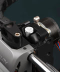 Close-up of Dual Gear Direct Drive Extruder Kit with Heavy Duty Stepper Motor for K1 Max K1C and Ender 3 V3 Plus.