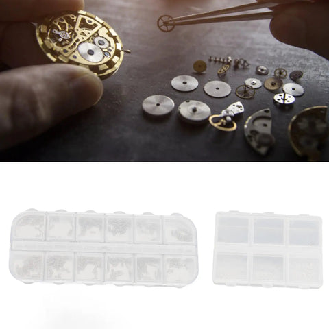 400 Piece Compression Springs Assortment Kit With 12 Sizes And 100 Card Spring Pins, stainless steel springs in storage box