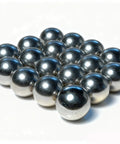 50 X 61 Caliber Aluminum Balls for Self Defense and Target Practice, clustered metallic spheres for Byrna CL Compact
