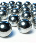 50 X 61 Caliber Aluminum Balls for Self Defense and Target Practice, 5.2 Grams .61 Cal Alu Balls Compatible with Byrna CL Compact Only
