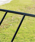 Handle of Hands On Roller Seeder For Easy Planting No Bend Planting Semi Automatic Metal Garden Seeder