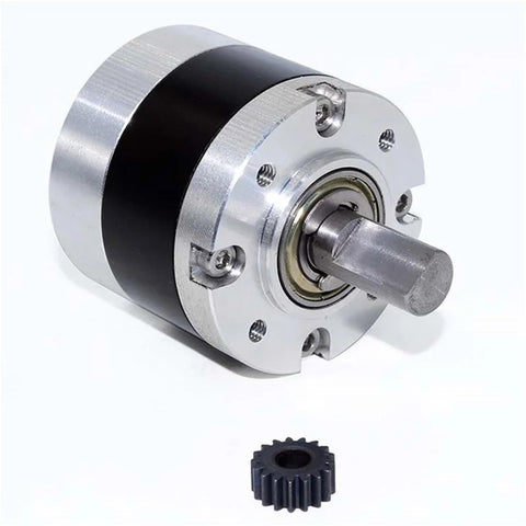 45mm Precision Planetary Gearbox Reducer with High Torque Metal Gearbox for DC Motors forward and backward 1 to 19.2 gear ratio