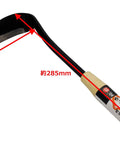 Garden Scythe For Weeding And Lawn Care With Durable Steel Blade And Ergonomic Handle shown with measurements