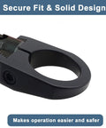 Bolt Racker Handle for Ruger Mark III IV Pistols CNC Machined Aluminum with Smooth Edges, Close-up View