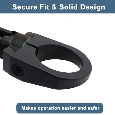 Bolt Racker Handle for Ruger Mark III IV Pistols CNC Machined Aluminum with Smooth Edges, Close-up View