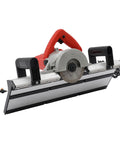 Heavy Duty Badass 1200W Electric Tile Chamfering Machine with red handle and blade for precise ceramic edge finishing.