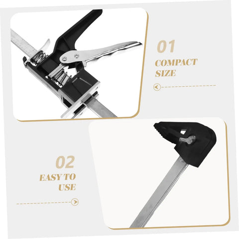 Heavy Duty Hand Lifting Tool Jack 2 Piece Set Multi Function Tile Installer compact size and easy to use design for DIY renovation.