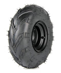 Versatile 145/70-6 ATV Go Kart Wheels Set With Tubeless Tires, Left And Right Hubs, Fits Quad ATV UTV Golf Cart Lawn Mower