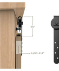 Side view of full extension drawer slides with detachable quick-release latches, featuring quiet soft-close roller hardware.