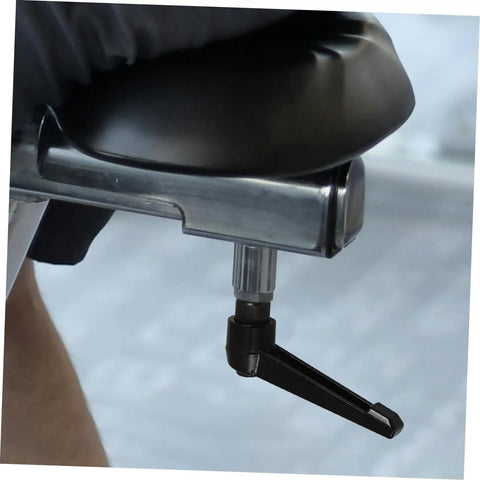 4 Pack Alloy Clamping Handle Tightening Lever Set For Machines, Furniture, And Electronics, Heavy Duty Quick Clamp Handles With Secure Locking System, Versatile Durable Easy Grip For DIY Projects And Industrial Use, black alloy lever close-up