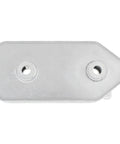 Top Notch Transmission Oil Cooler Kit For VW Beetle Golf Jetta 98 To 05 Keep Your Ride Running Cool And Smooth Without Drama Or Overheating Issues While Cruising The Highway. silver metal plate with two mounting holes