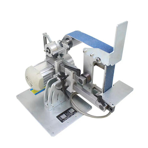 Heavy Duty 915X50mm Belt Sander With Rugged Steel Frame And A Kickass 750 Watt Servo Motor featuring adjustable sanding belt.