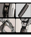 Close-up view of Durable Aluminum Hand Chain Hoist For Heavy Lifting And Wire Tightening Tasks With 0.5 Ton Capacity and 3Meter Length.