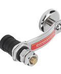 Powerful Magnetic Welding Ground Clamp With Heavy Duty Strong Magnetism And Iron Build For Secure Electrical Connections On Any Industrial Or Diy Project, close-up view showing metal attachment and rubber grip.