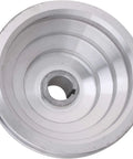 Aluminum Pagoda Pulley Wheel Set For Benchtop Drill Press With 14Mm Shaft And 5 Step Transmission, V Belt Compatible Drive System