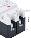 Heavy Duty 125 Amp DC Circuit Breaker And Battery Disconnect Switch For Solar Systems And UPS featuring 2-pole terminals and thermal magnetic trip.