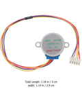 Premium Dual Stepper Motors For CNC Engraving And Milling Machines Featuring Hella Smooth Operation and compact 1.18 in size.