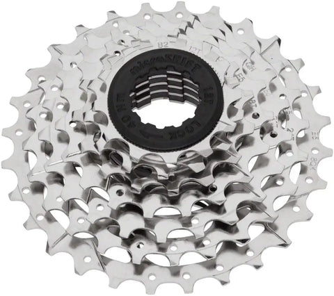 H07 7 Speed Bike Cassette 12 To 28 Teeth Nickel Plated Steel For High Torque Riding Durable All Steel Cog Set For E Bikes Smooth Shifts