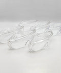 Kickass Clear Safety Glasses Engineered To Fit Over Prescription Frames Hella Comfy For Job Site And Lab Tasks Legit Eye Guard With Scratch Resistant Lenses 6 Pack, clear with wraparound design.