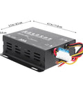 30A 360W Vehicle Voltage Converter 24V To 12V DC Power Supply With Memory Function And Aluminum Alloy Heat Dissipation