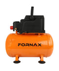 Tough As Nails 3 Gallon Portable Air Compressor Oil Free Pump, compact orange unit for car detailing and DIY tasks.